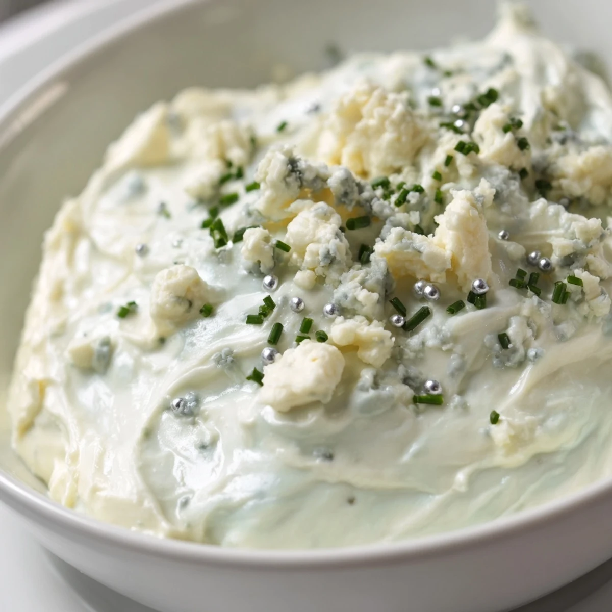 Cool, creamy Frozen Pond Blue Dip Platter, perfect for parties, with a vibrant, inviting presentation.