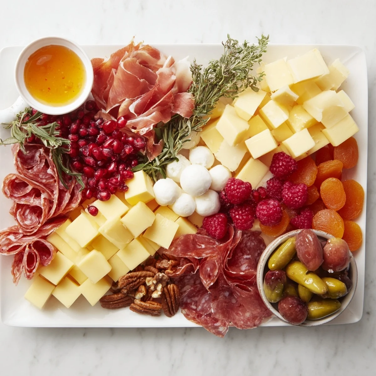 Meat Cheese Festive Stocking