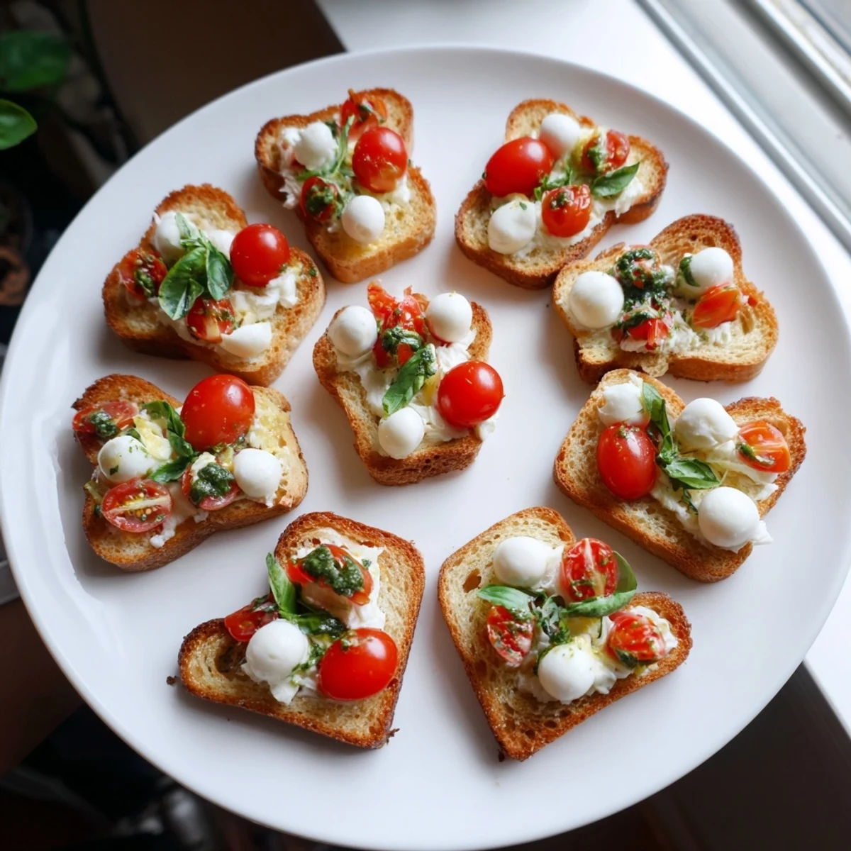 Festive close-up of buttery, golden-brown Elf Shoe Shaped Toast Bites, perfect for holiday appetizers.