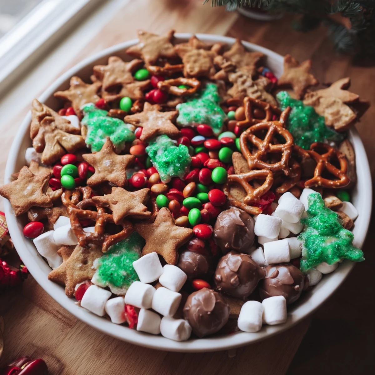 This amazing Santa's Sack Candy Avalanche showcases an assortment of candies perfect for any party or celebration.