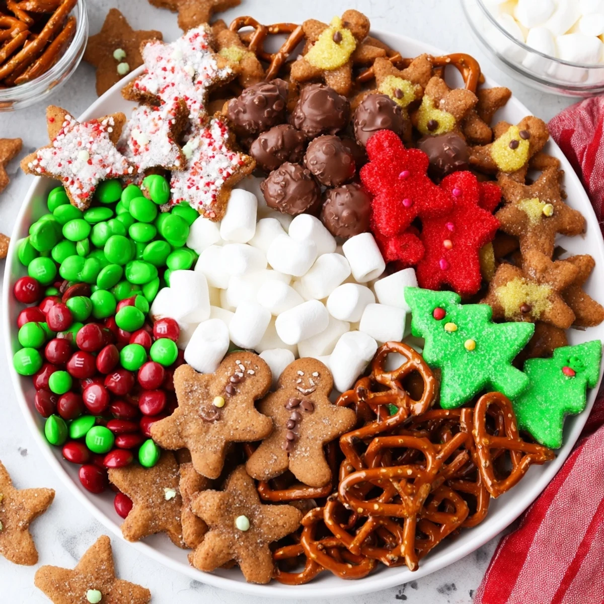 Get your sugar fix with this beautiful Santa's Sack Candy Avalanche, overflowing with sweets and treats!