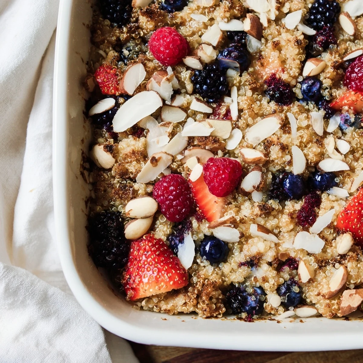 Berry Quinoa Breakfast Bake