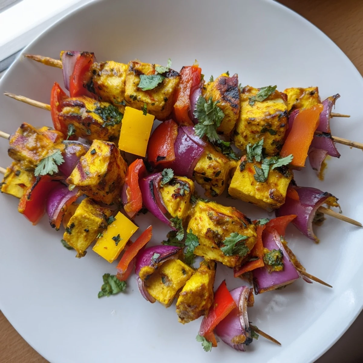 Imagine tender, marinated Mango Lime Chicken Skewers, beautifully charred, perfect for a cookout.