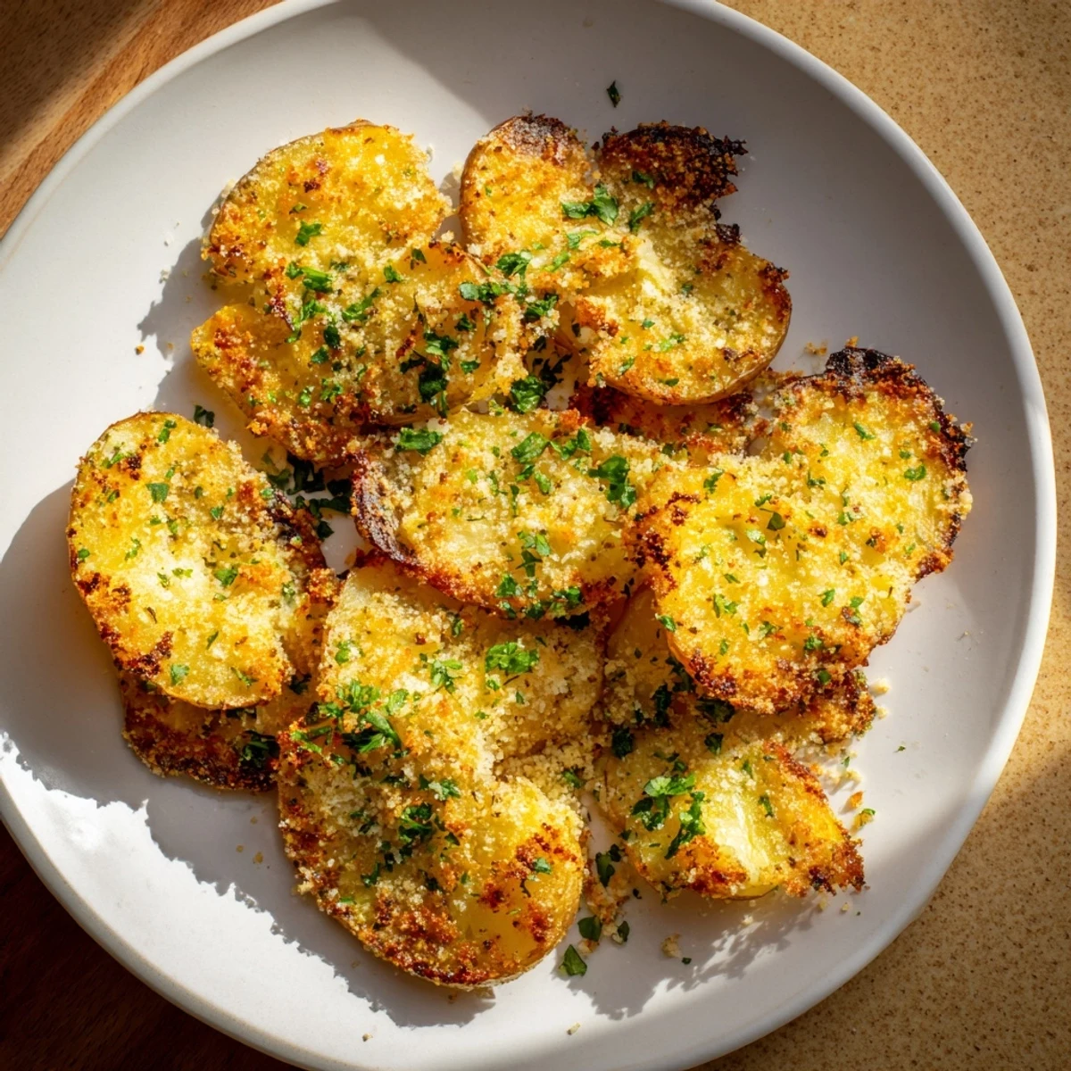 Garlic Parmesan Ultra-Crispy Potatoes