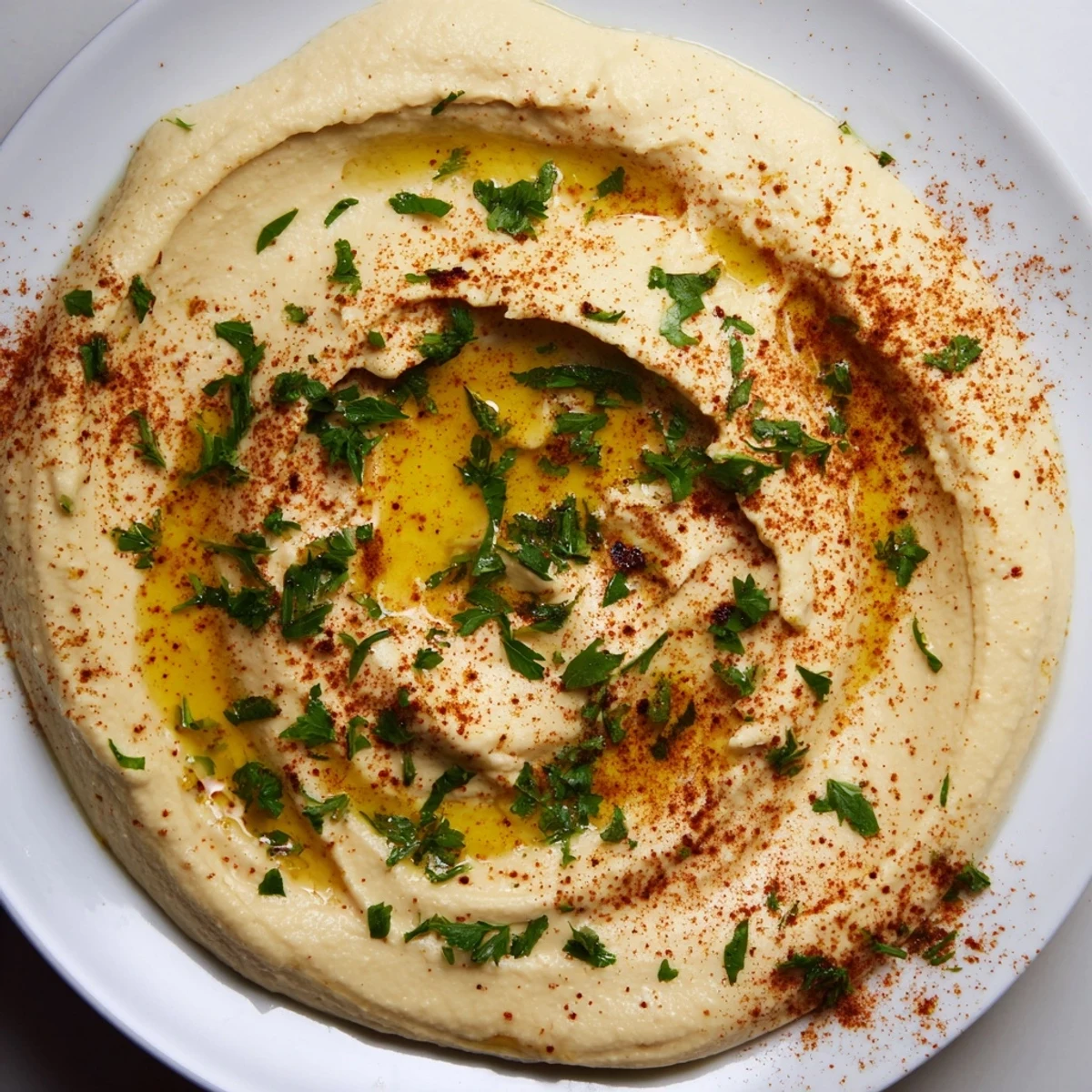 Levantine Hummus Plate