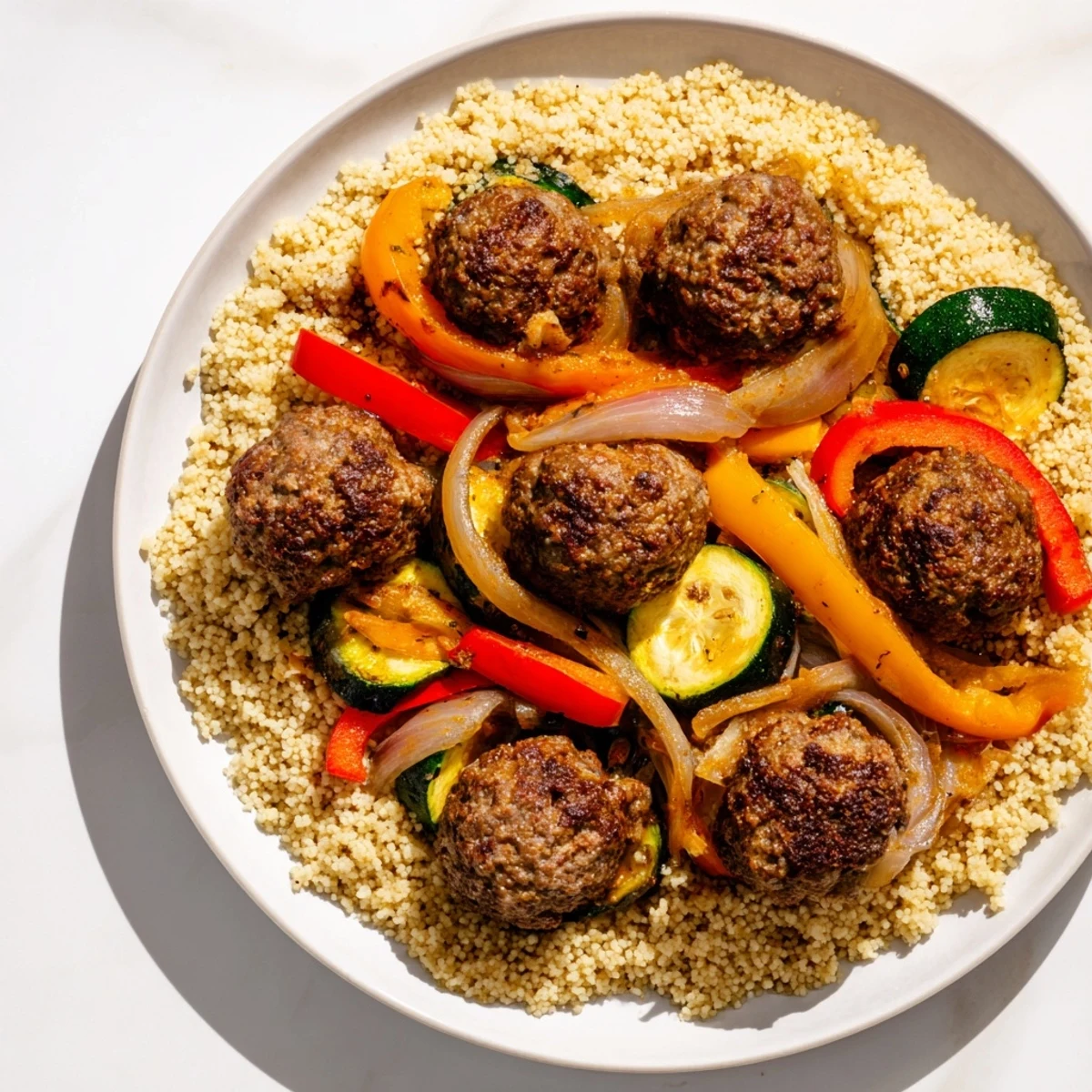 North African Couscous Kefta