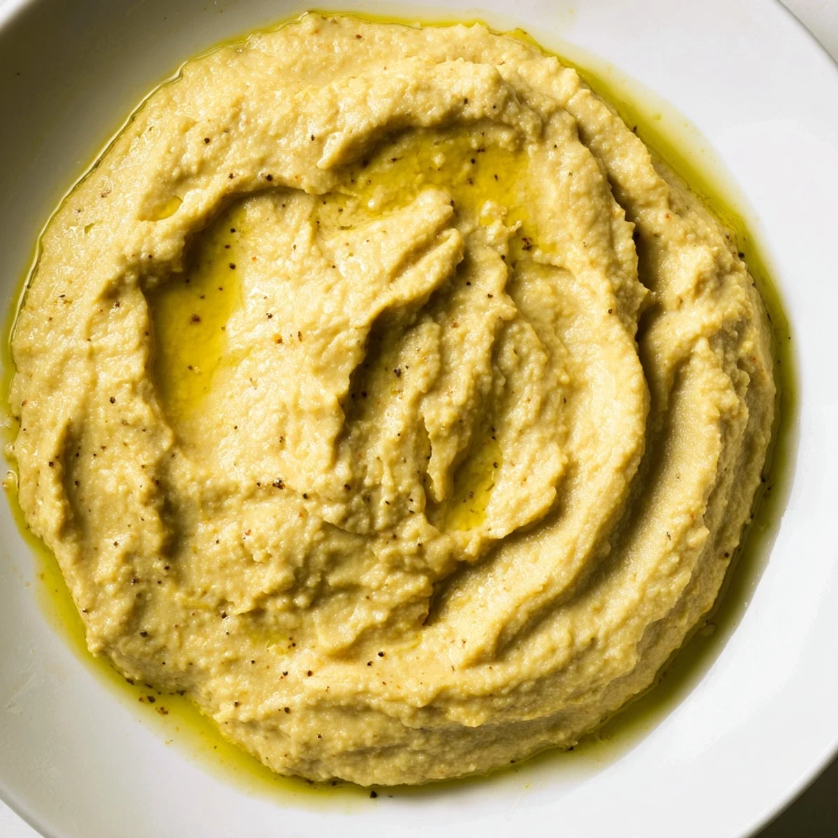 A food processor blends chickpeas and aromatic spices into a smooth Chickpea Curry Paste, ready to be served with warm pita or naan bread.