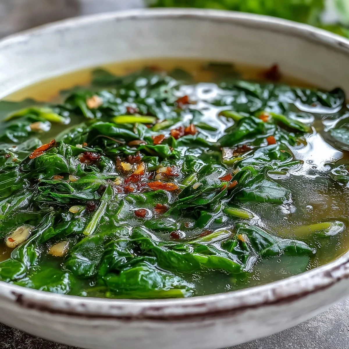 Healthy vegetarian Swiss Chard Soup with lemon and herbs in a white bowl, perfect for a cozy lunch.