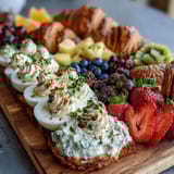 Easter Brunch Board Deviled Eggs