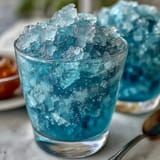 Blue Raspberry Lemonade Slushie