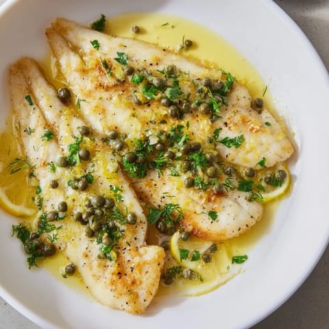 Simple Lemon-Herb Tilapia Capers
