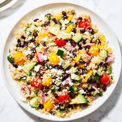 Bright Colorful Quinoa Salad