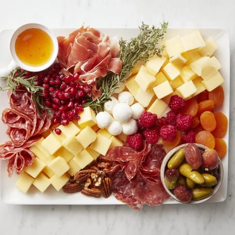 Meat Cheese Festive Stocking