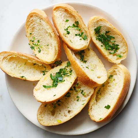 Simple Baguette Slice Circle