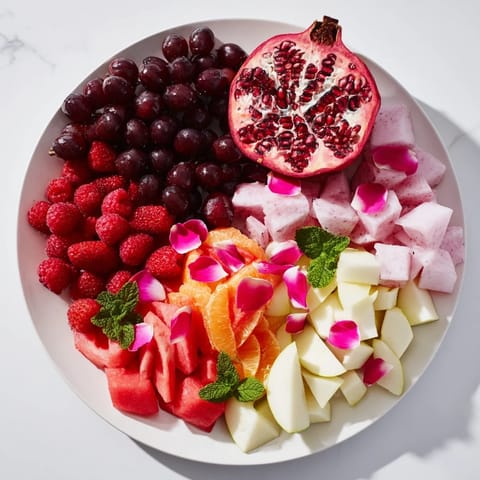 Pomegranate Fruit Platter