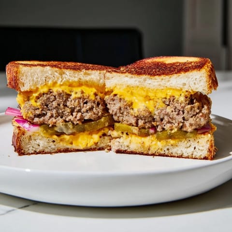 Smashed Burger Grilled Cheese