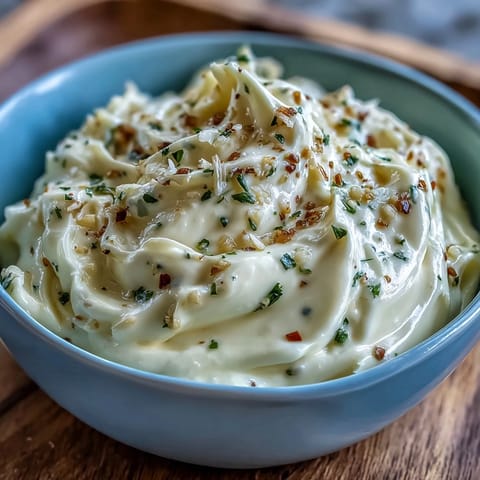 Velvety garlic aioli, made with fresh lemon and garlic, adds bold flavor to vegetables and seafood.