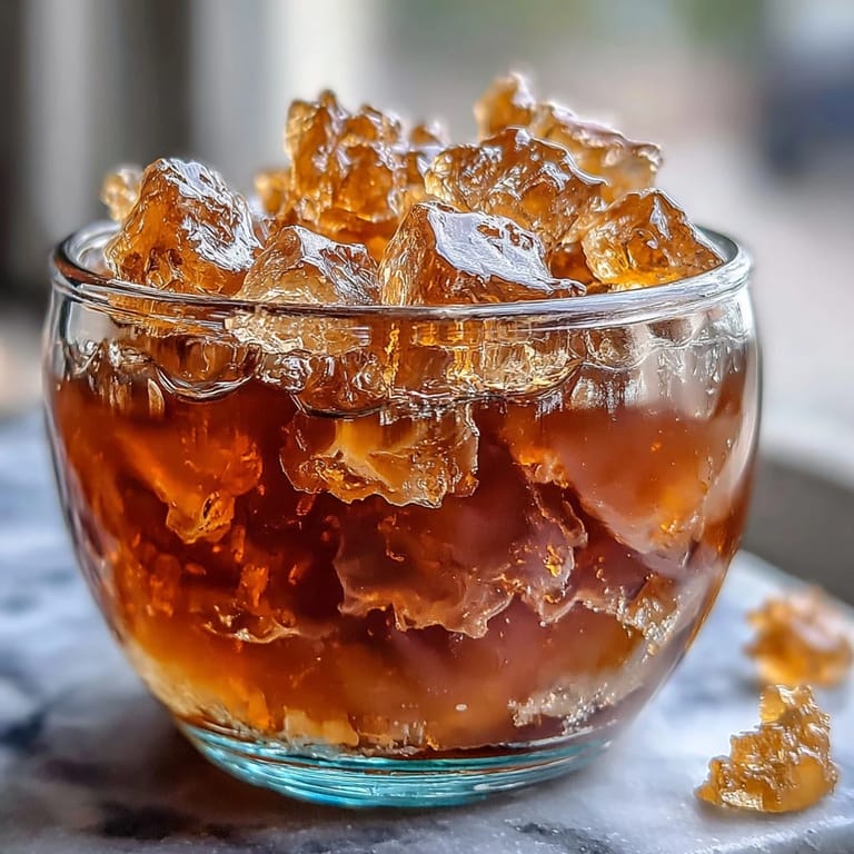 Floral dandelion jelly infused with zesty lemon and honey, spread on warm toast with a hint of golden sheen.