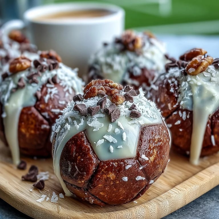 Chewy, no-bake energy balls packed with oats, peanut butter, and mini chocolate chips for a tasty soccer game boost.