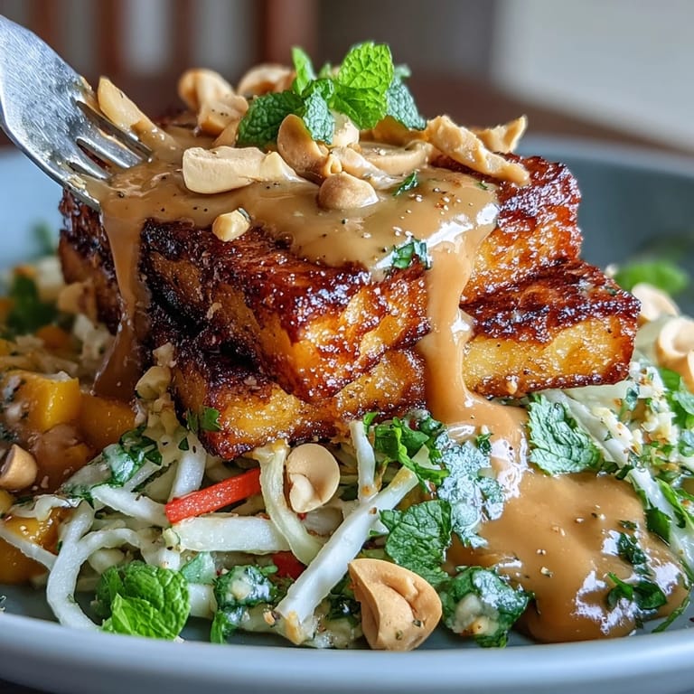 Enjoy this easy Thai Mango Salad, bursting with fresh flavors and textures.